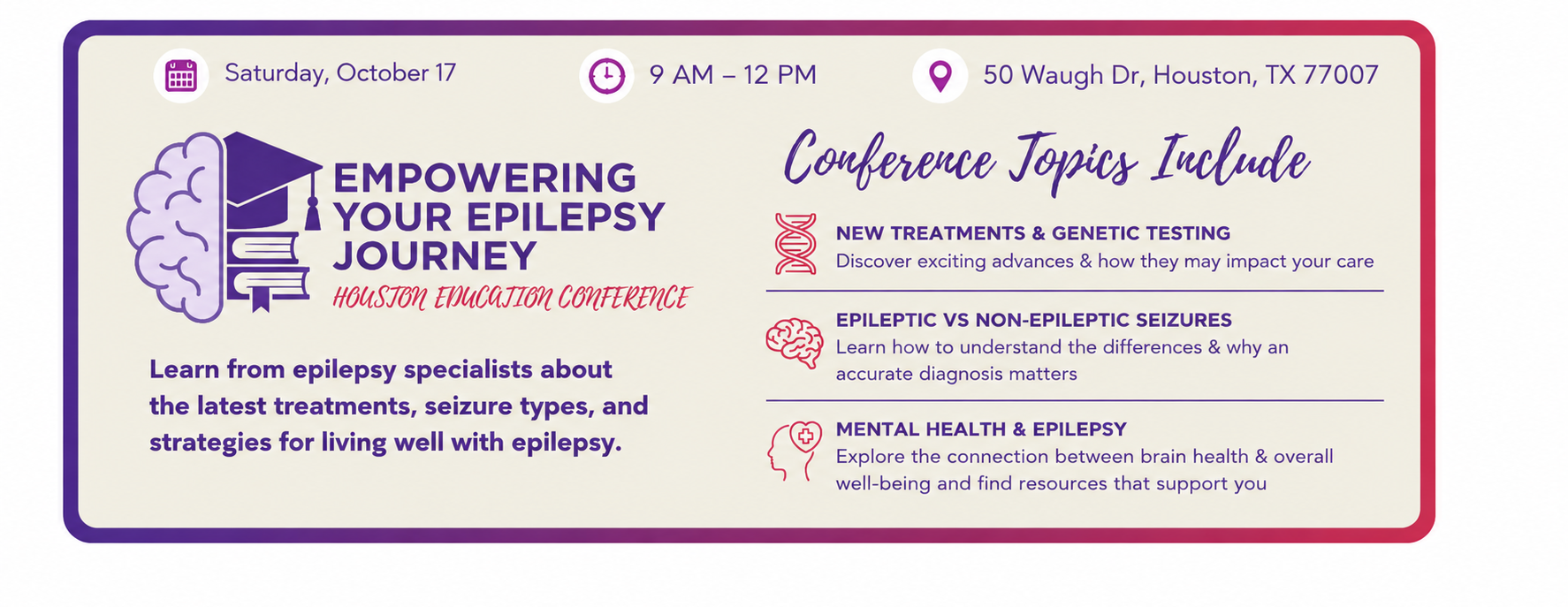 2026 Houston Epilepsy Educational Conference